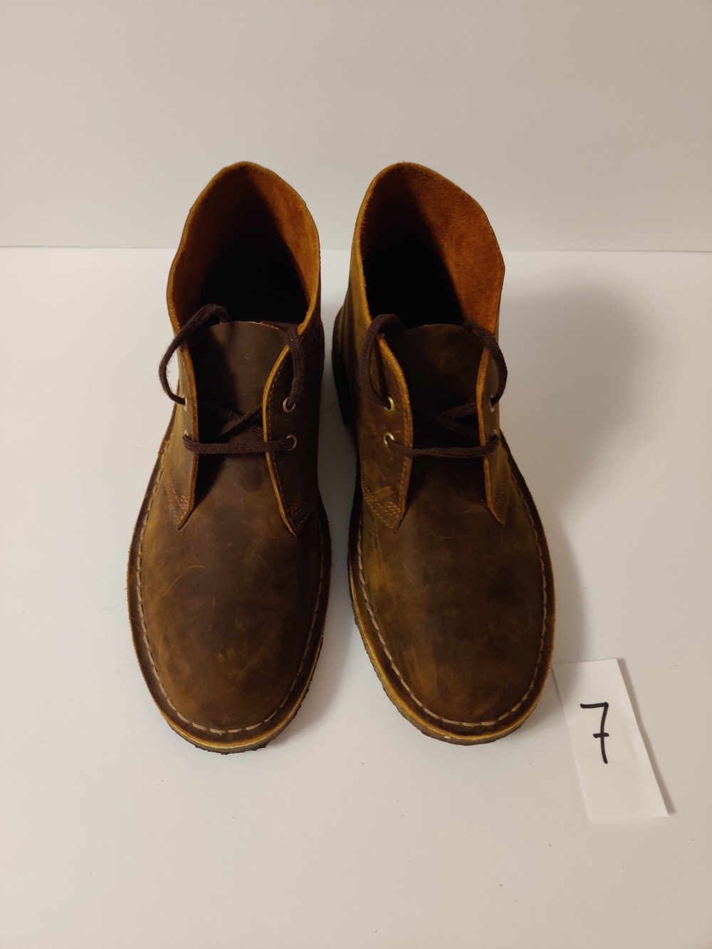 Clarks Originals Men's Brown Leather Chukka Boots 8.5